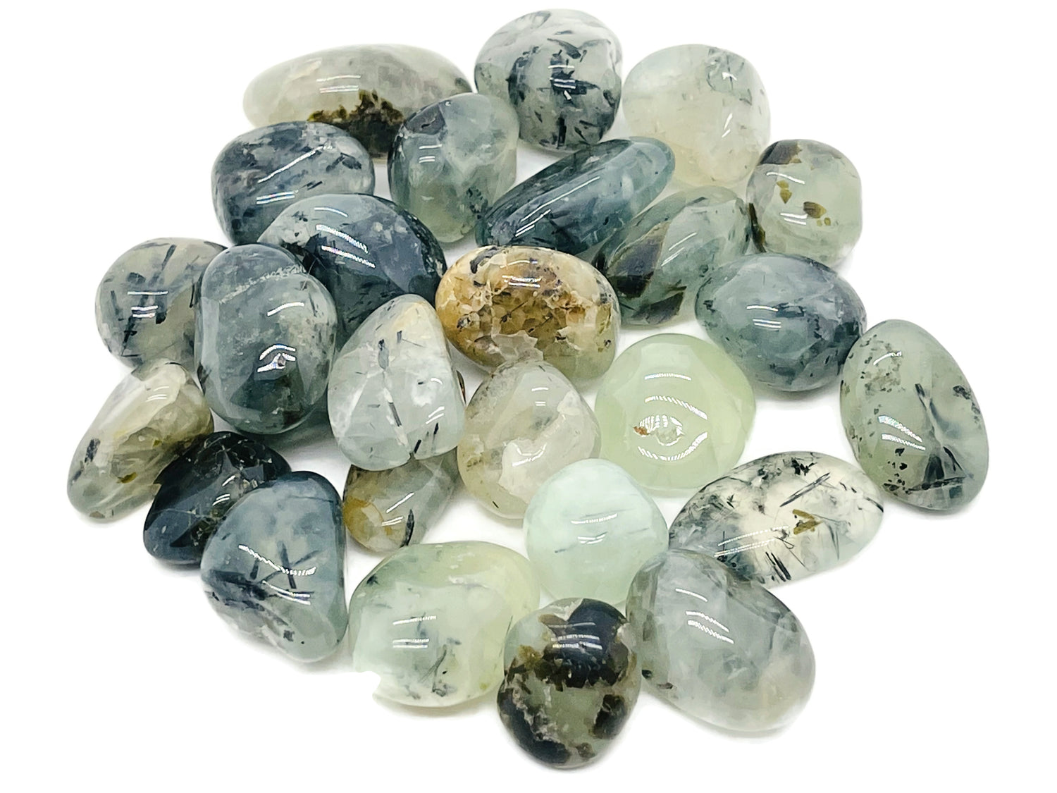 Prehnite Tumbled Stone - TU1003