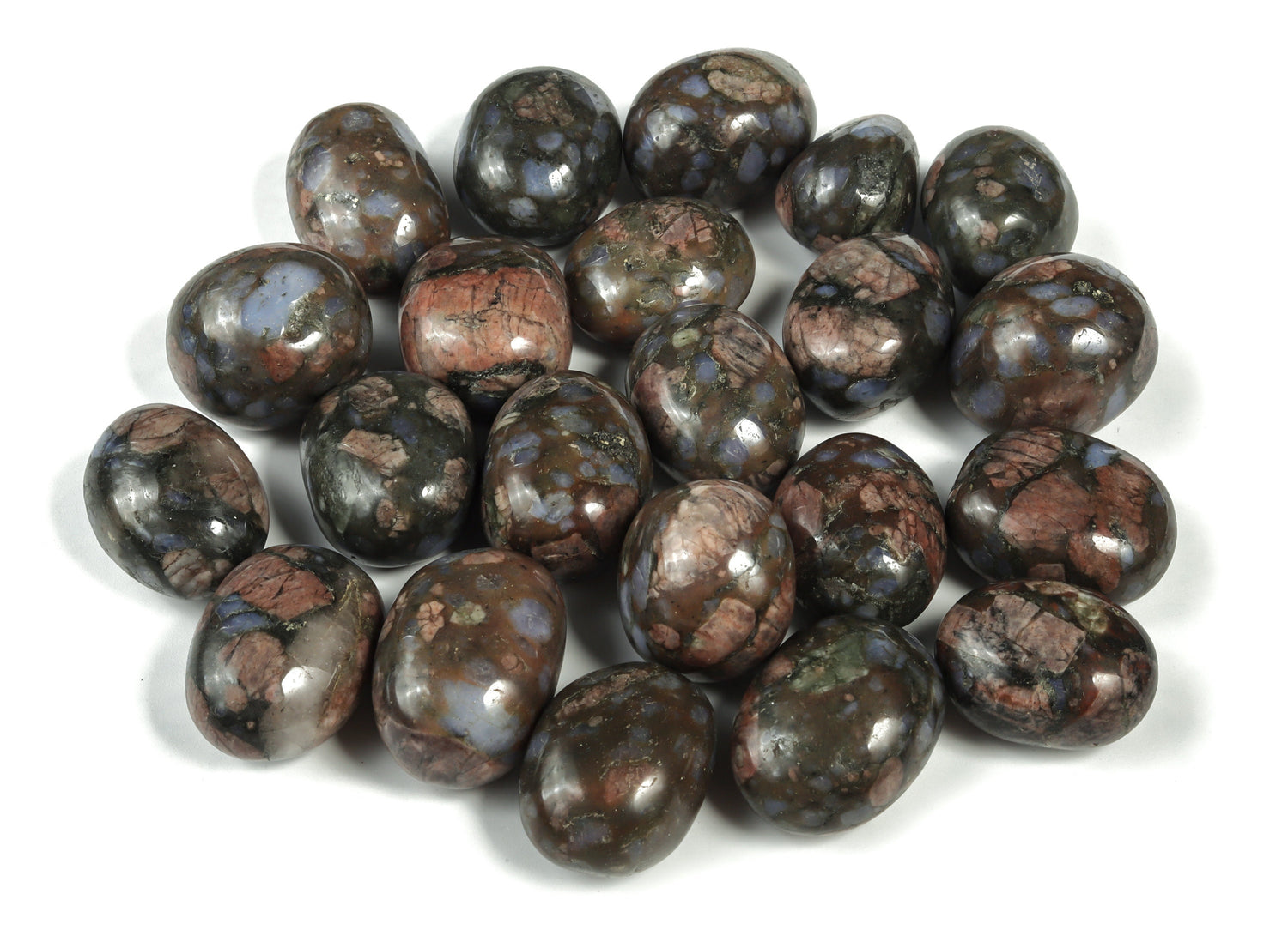 Que Sera Tumbled Stone - Blue Liberite Stone - TU1055
