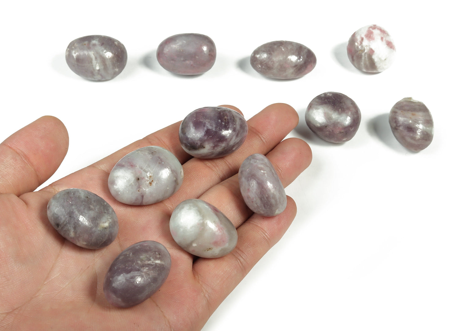 Plum Blossom Tourmaline Tumbled Stone - TU1064