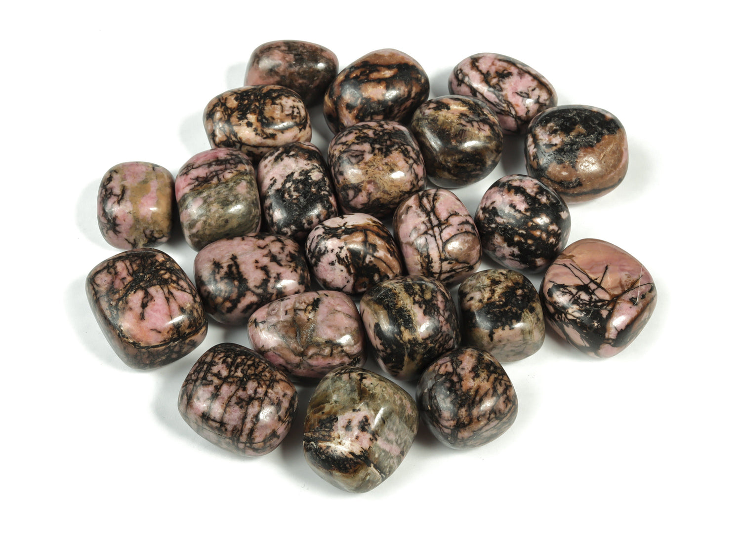 Rhodonite Tumbled Stone - TU1083