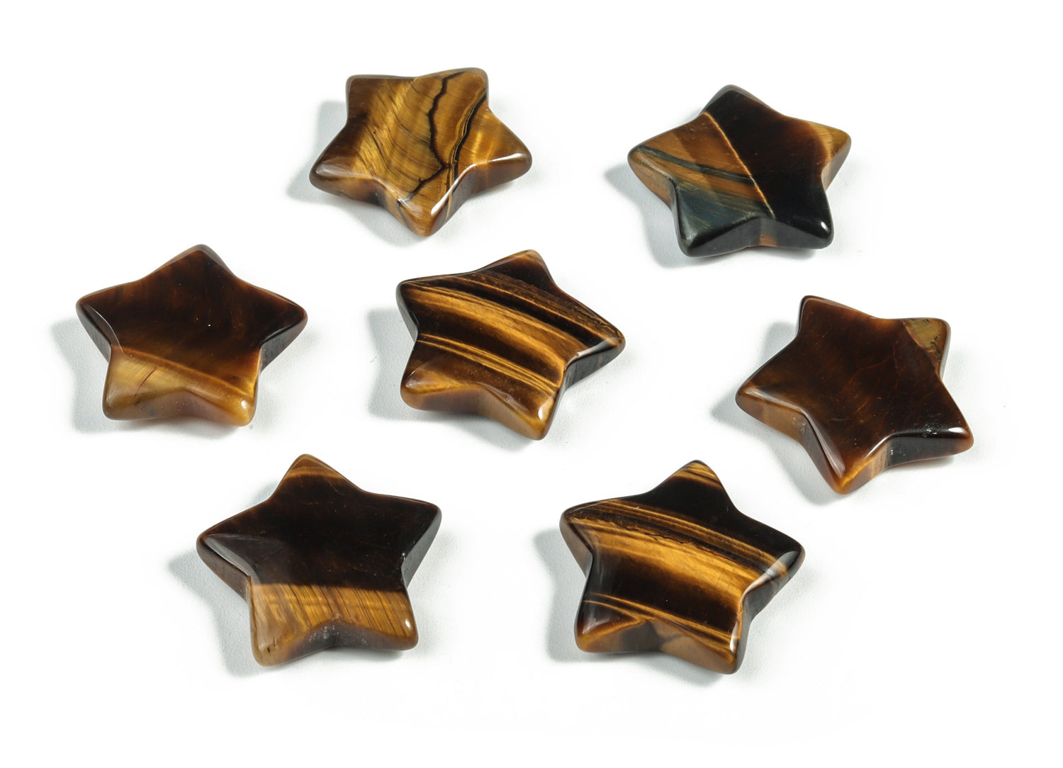 Tiger Eye Star Gemstone - 30mm - ST1031