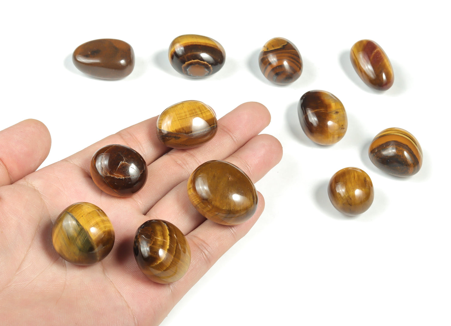 Tiger Eye Tumbled Stone - TU1059
