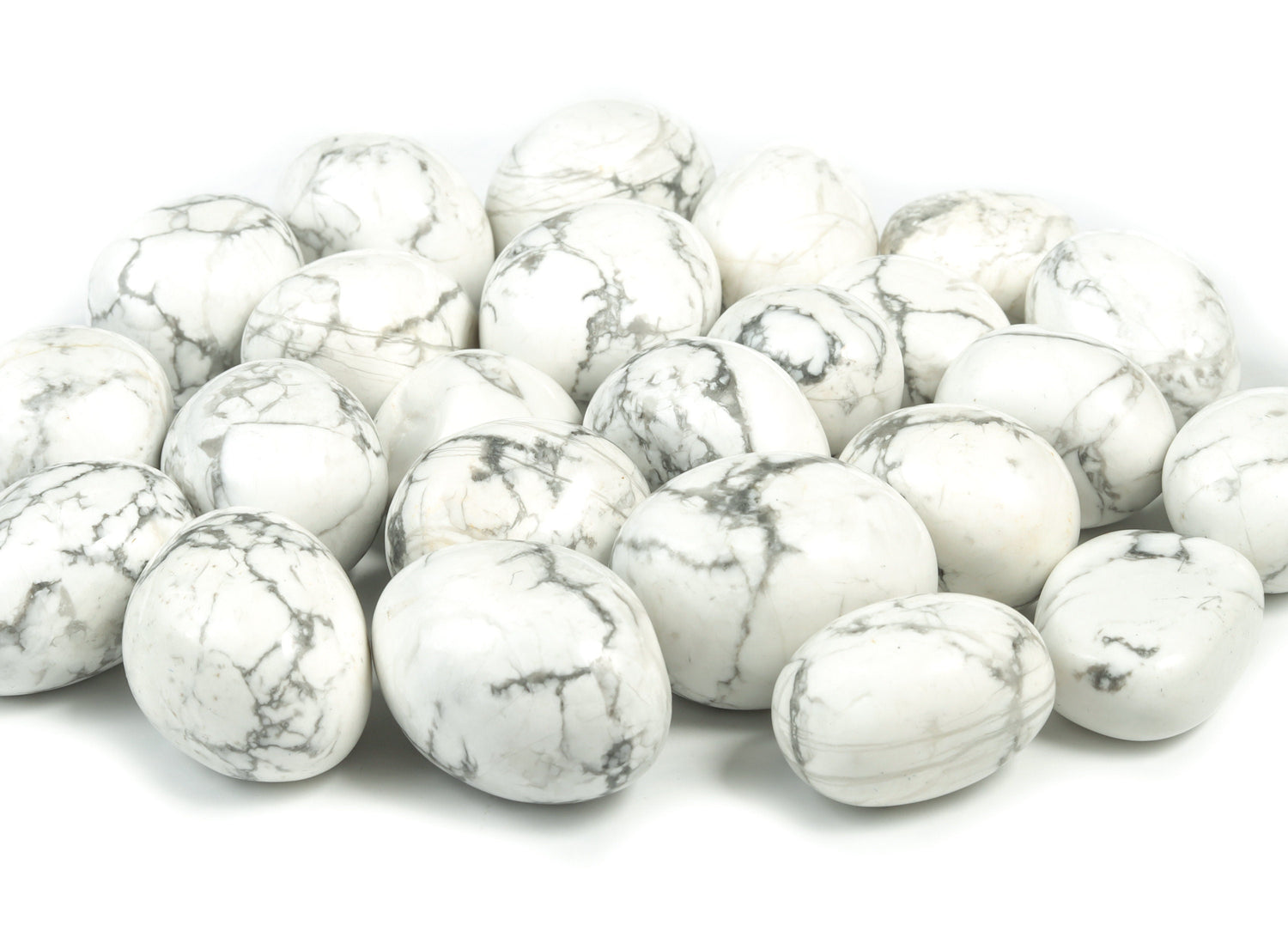 Howlite Tumbled Stone - TU1062