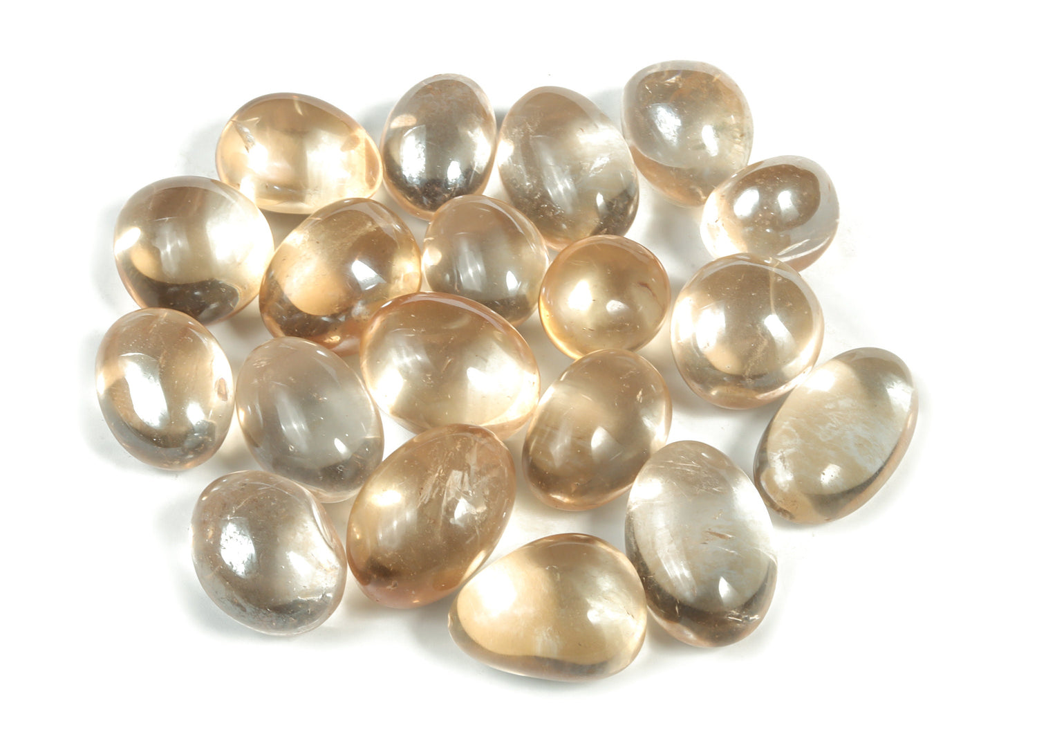 Tangerine Aura Quartz Stone - TU1069