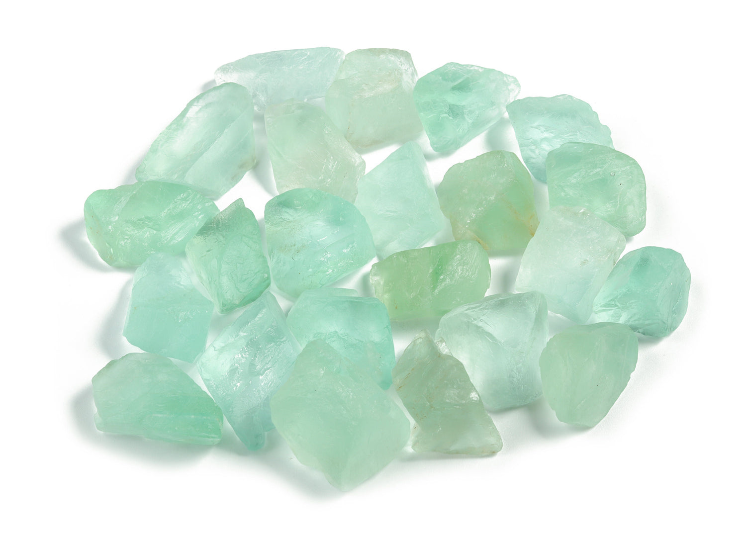 Raw Green Fluorite Gemstone - RA1010