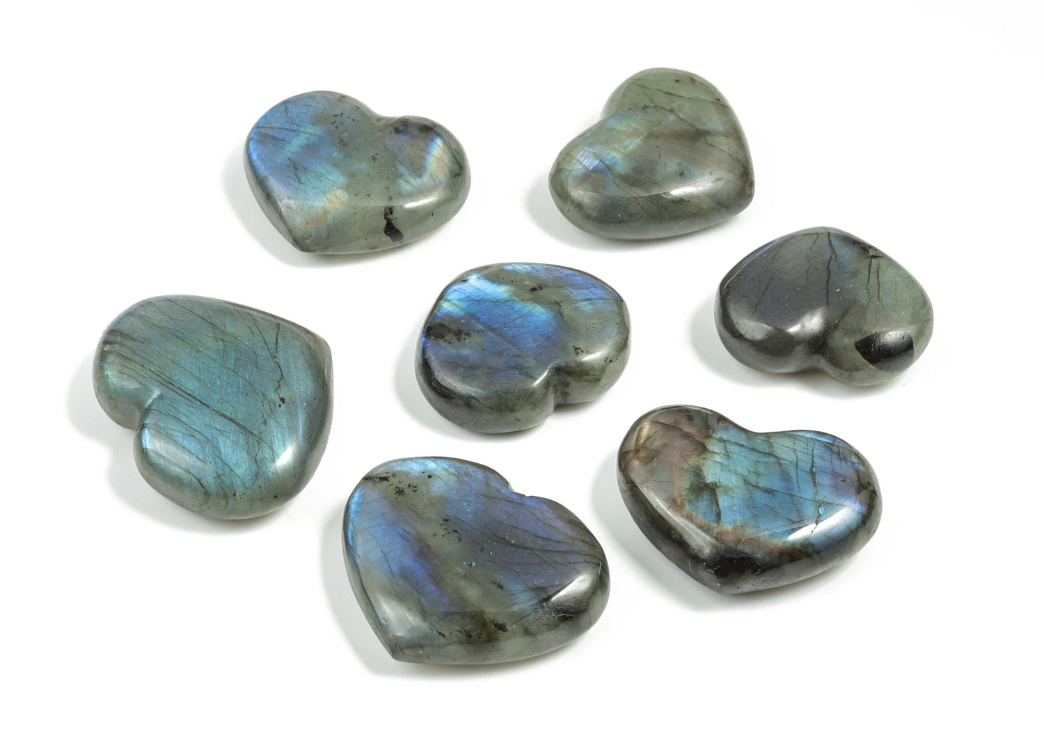 Labradorite Heart Gemstone - HE1261
