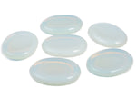 Opalite worry stone from GemstoneGO, 4.5x3.5cm thumb-sized crystal gemstone for stress relief and calming.