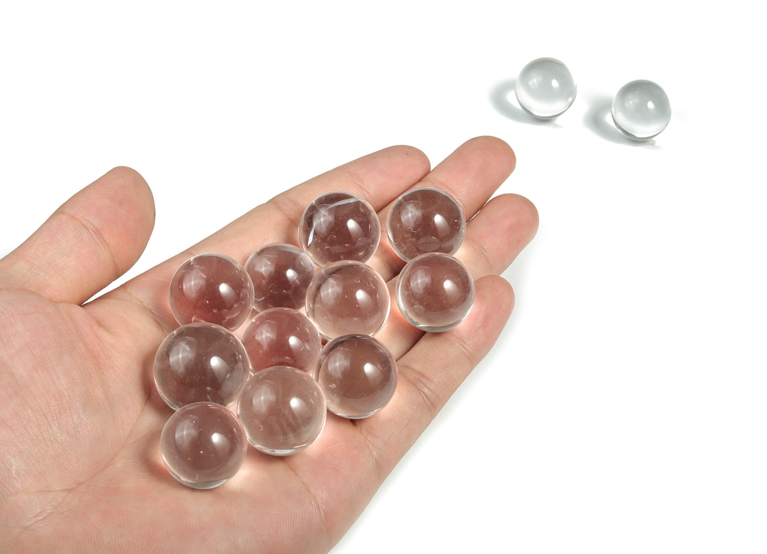 Clear Quartz Sphere Gemstone - Crystal Ball - 18-22mm - SP1117