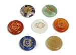 Natural 7 Chakra stones set from GemstoneGO, featuring colorful crystals for meditation and chakra balancing.