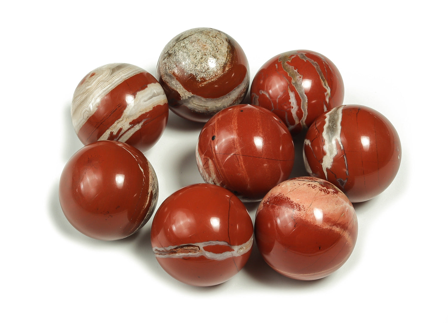 Red Jasper Sphere Gemstone - Crystal Ball - 20mm - SP1034