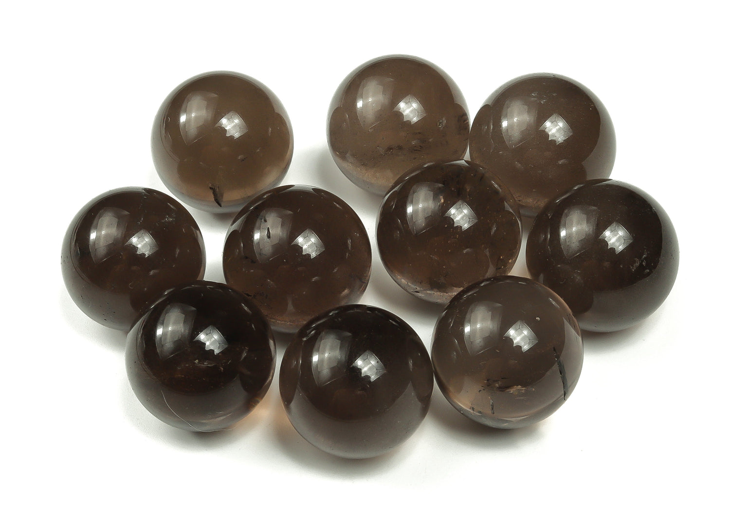 Smoky Quartz Sphere Gemstone - Crystal Ball - 20mm - SP1070