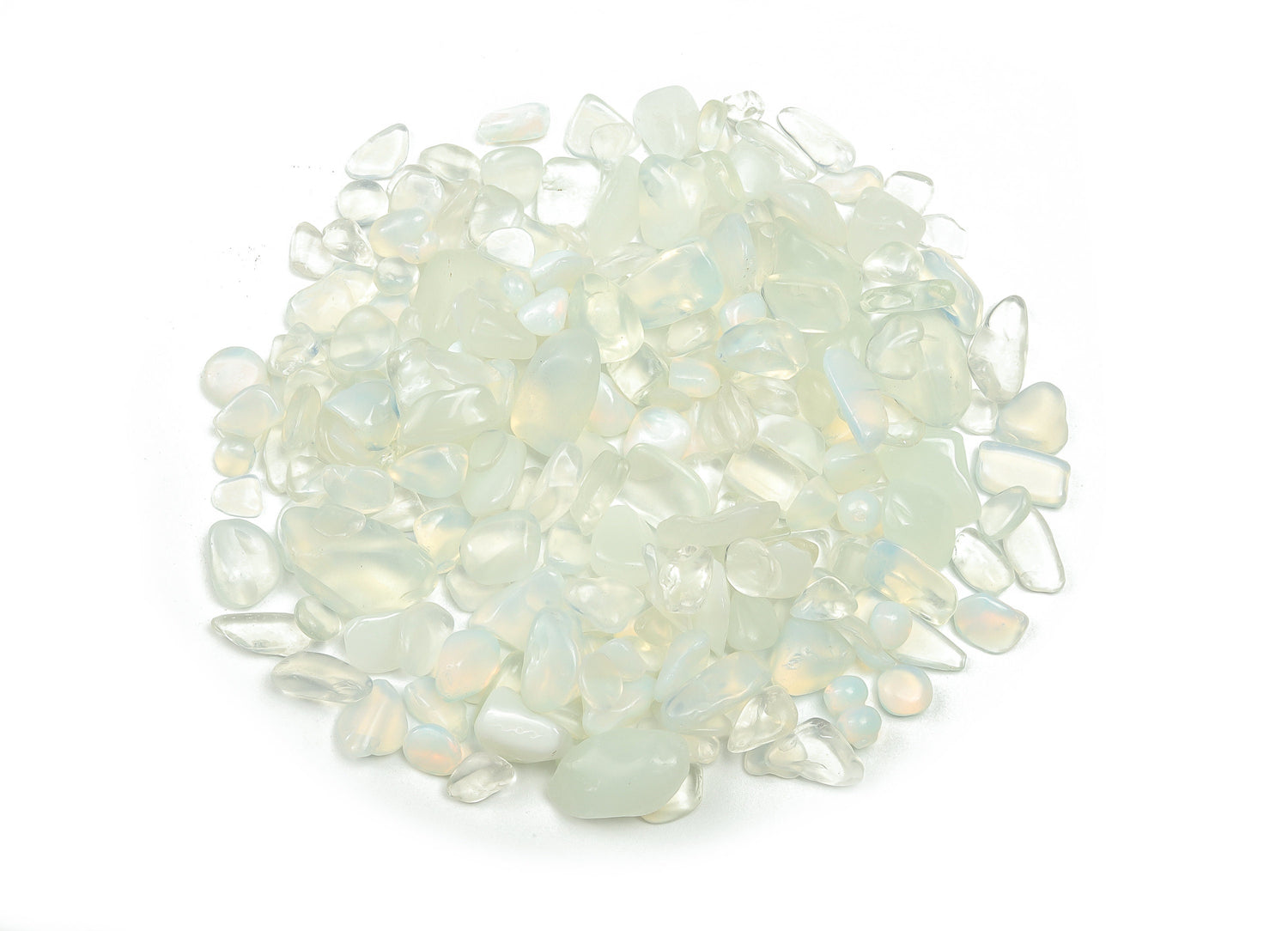 Opalite Crystal Chips - Semi Tumbled Stone - Bulk - 7-12mm - CP1039