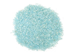 Semi-tumbled aquamarine crystal chips in 2-6mm, bulk gemstone beads from GemstoneGO, showcasing vibrant blue semi-precious stones.