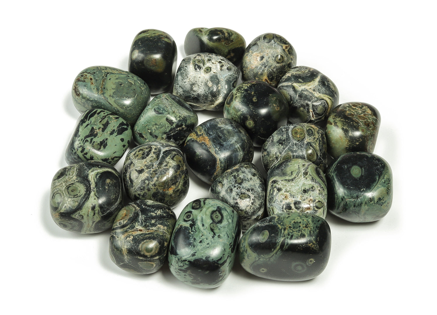 Kambaba Jasper Tumbled Stone - TU1104