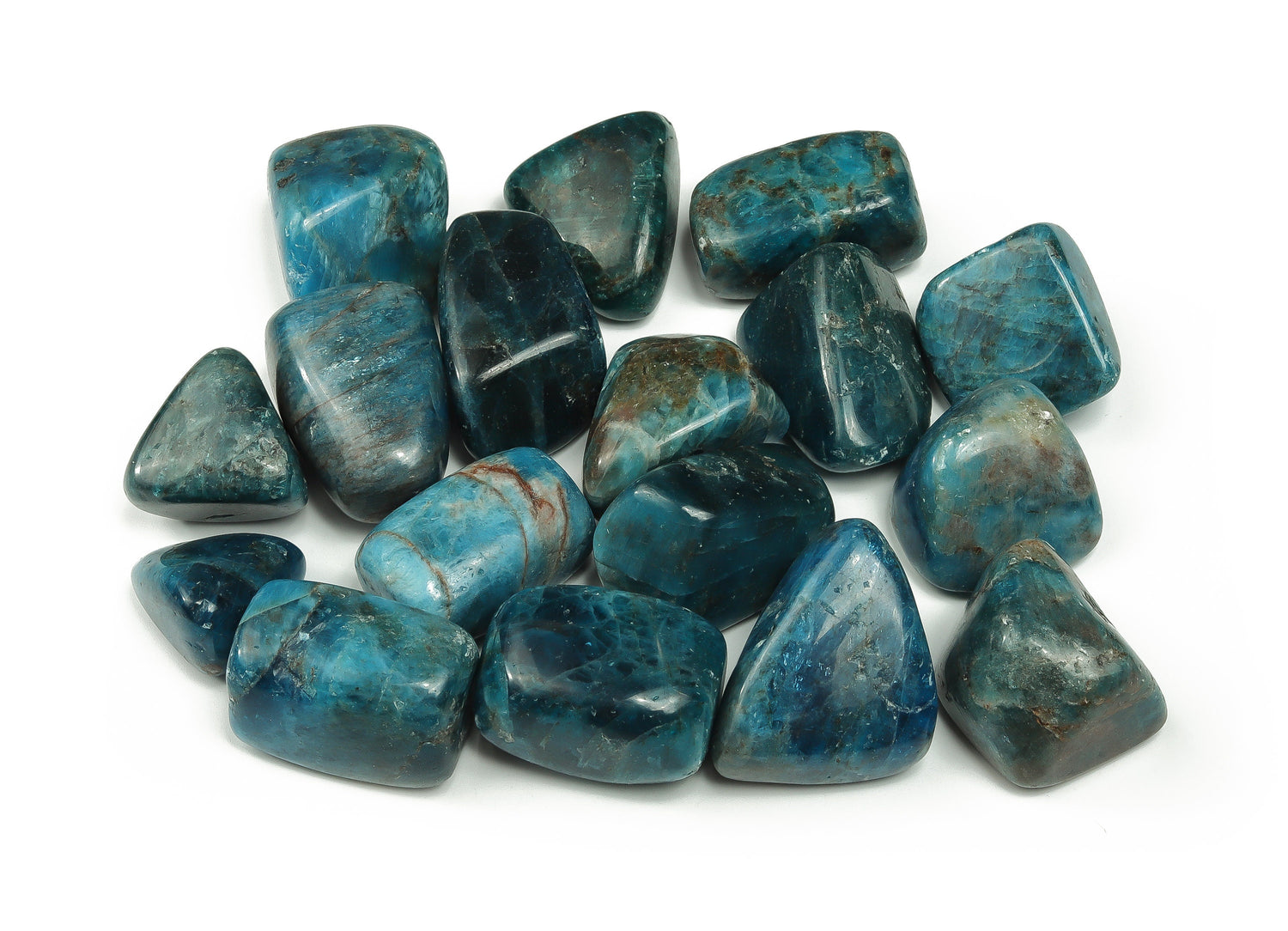 Blue Apatite Tumbled Stone - TU1128