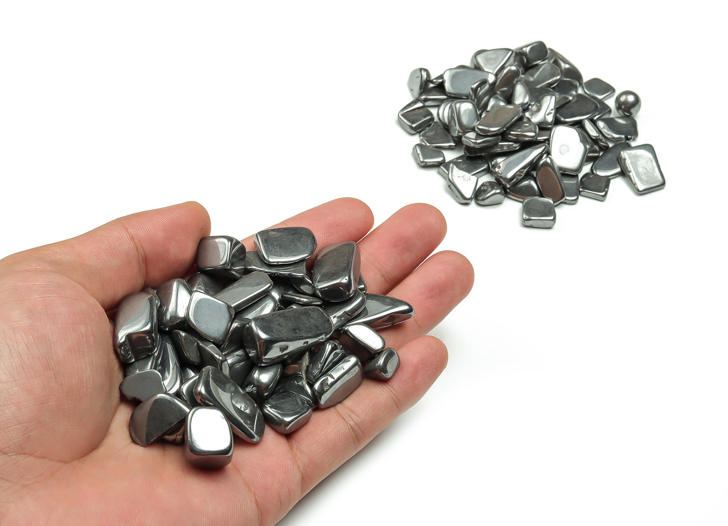 Terahertz Crystal Chips - Semi Tumbled Stone - Bulk - 7-12mm - CP1056