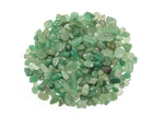 Semi-tumbled aventurine crystal chips in 7-12mm, natural green gemstone bulk stones from GemstoneGO for jewelry making and crafts.