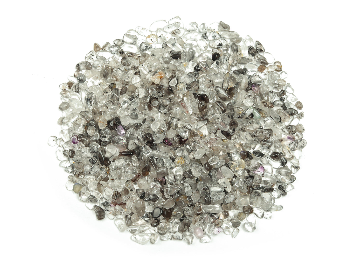 Herkimer Diamond Crystal Chips - Semi Tumbled Stone - Bulk - 2-6mm - CP1099