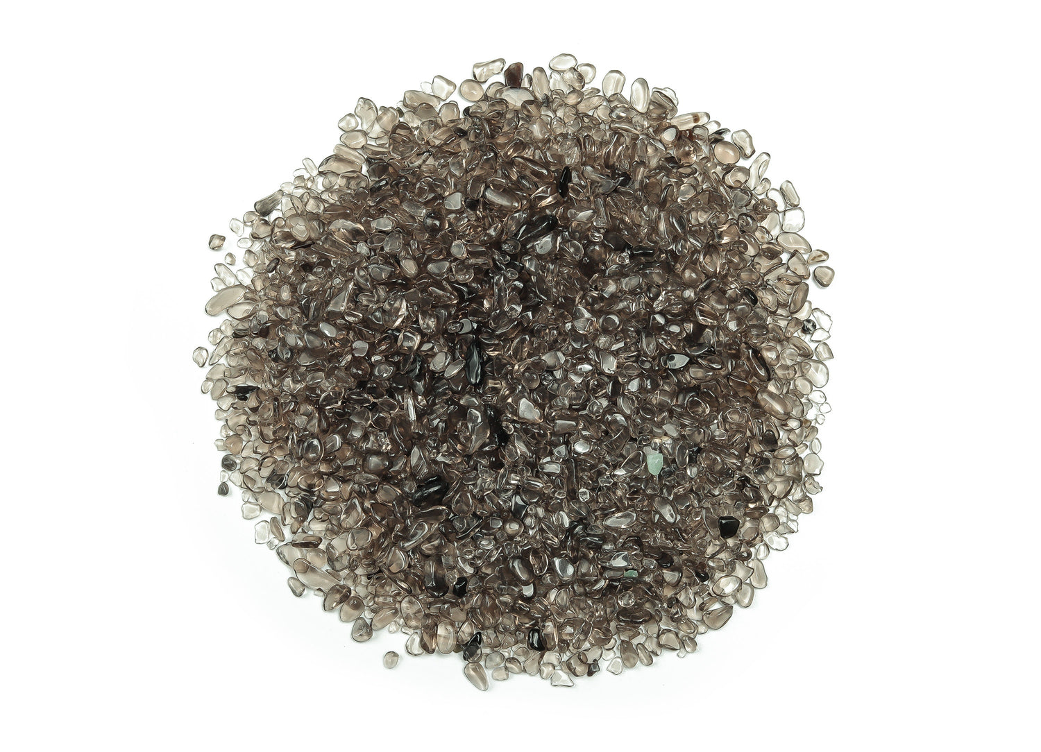 Apache Tear Crystal Chips - Semi Tumbled Stone - Bulk - 2-6mm - CP1093
