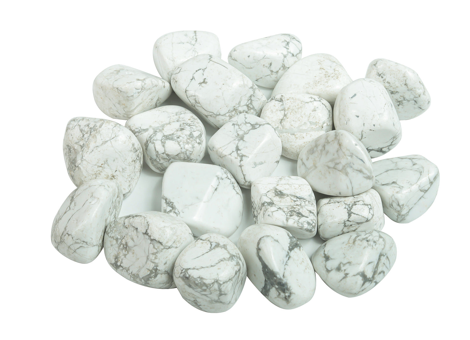 Howlite Tumbled Stone - TU1062