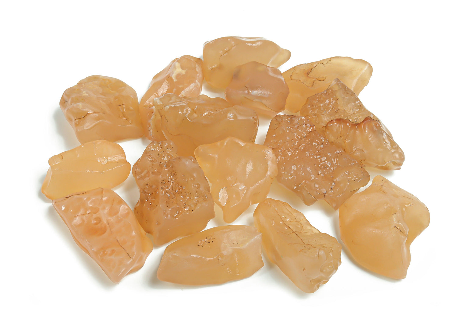 Raw Yellow Chalcedony Gemstone - RA1069