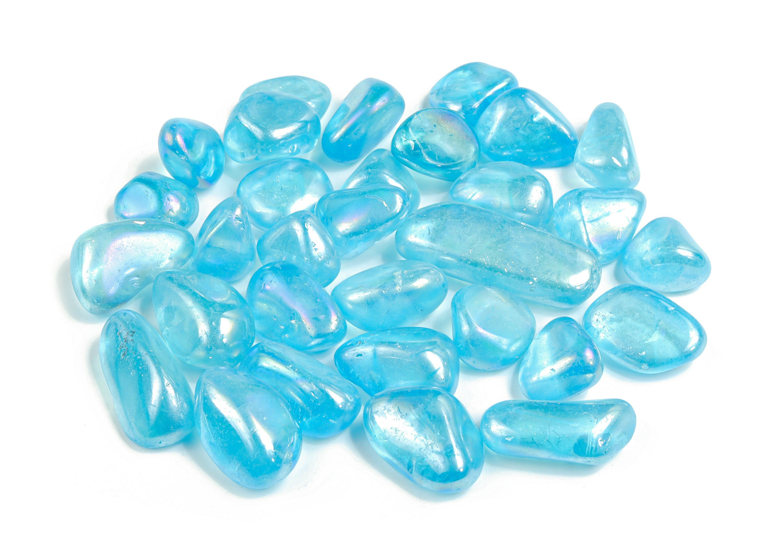 Blue Aura Quartz Tumbled - TU1161
