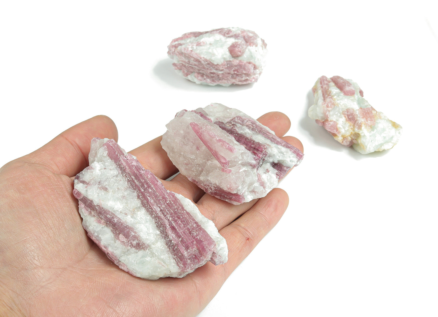 Raw Pink Tourmaline Gemstone - RA1071