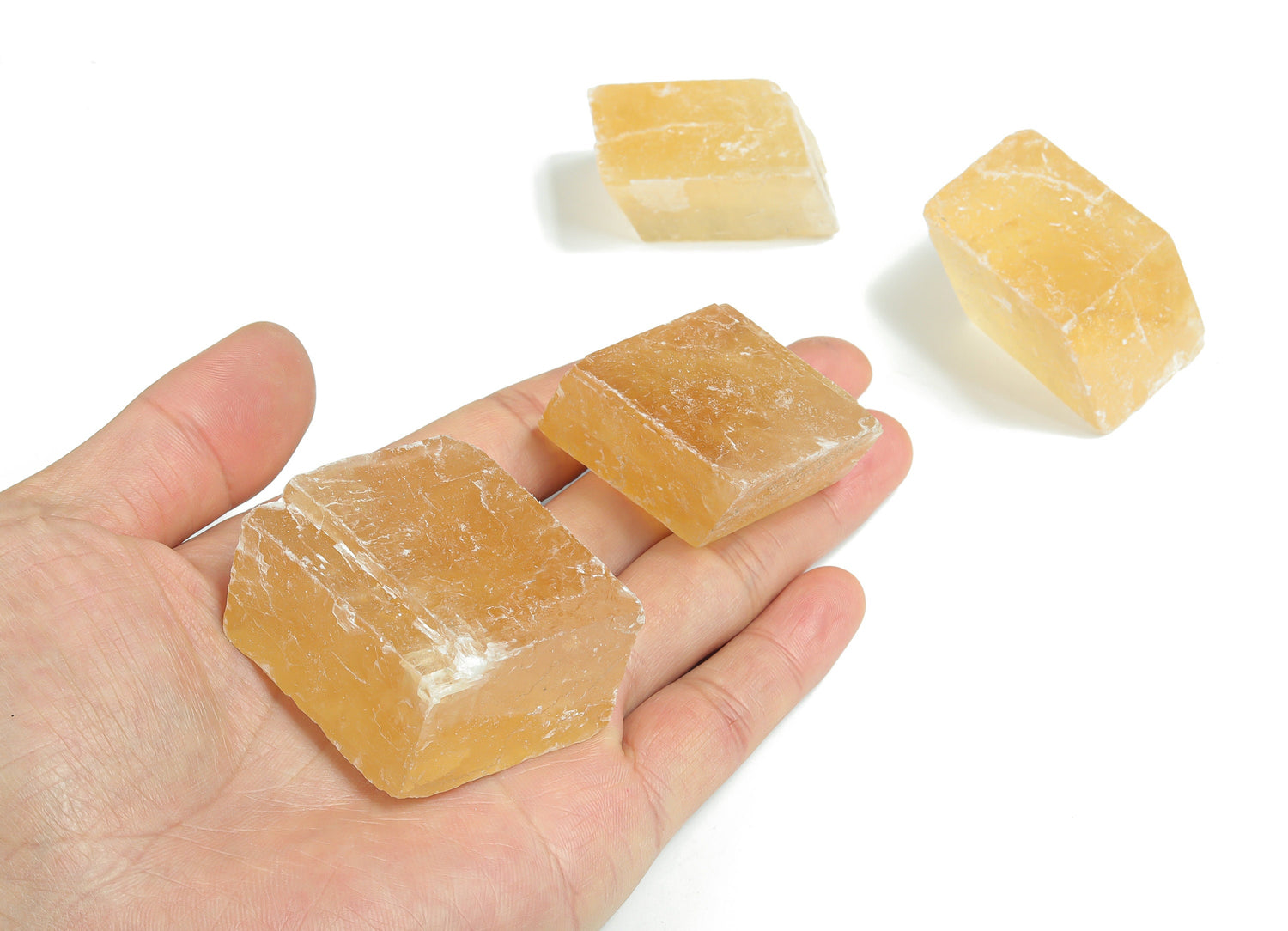Iceland Spar Calcite - Tumbled Stone - RA1099