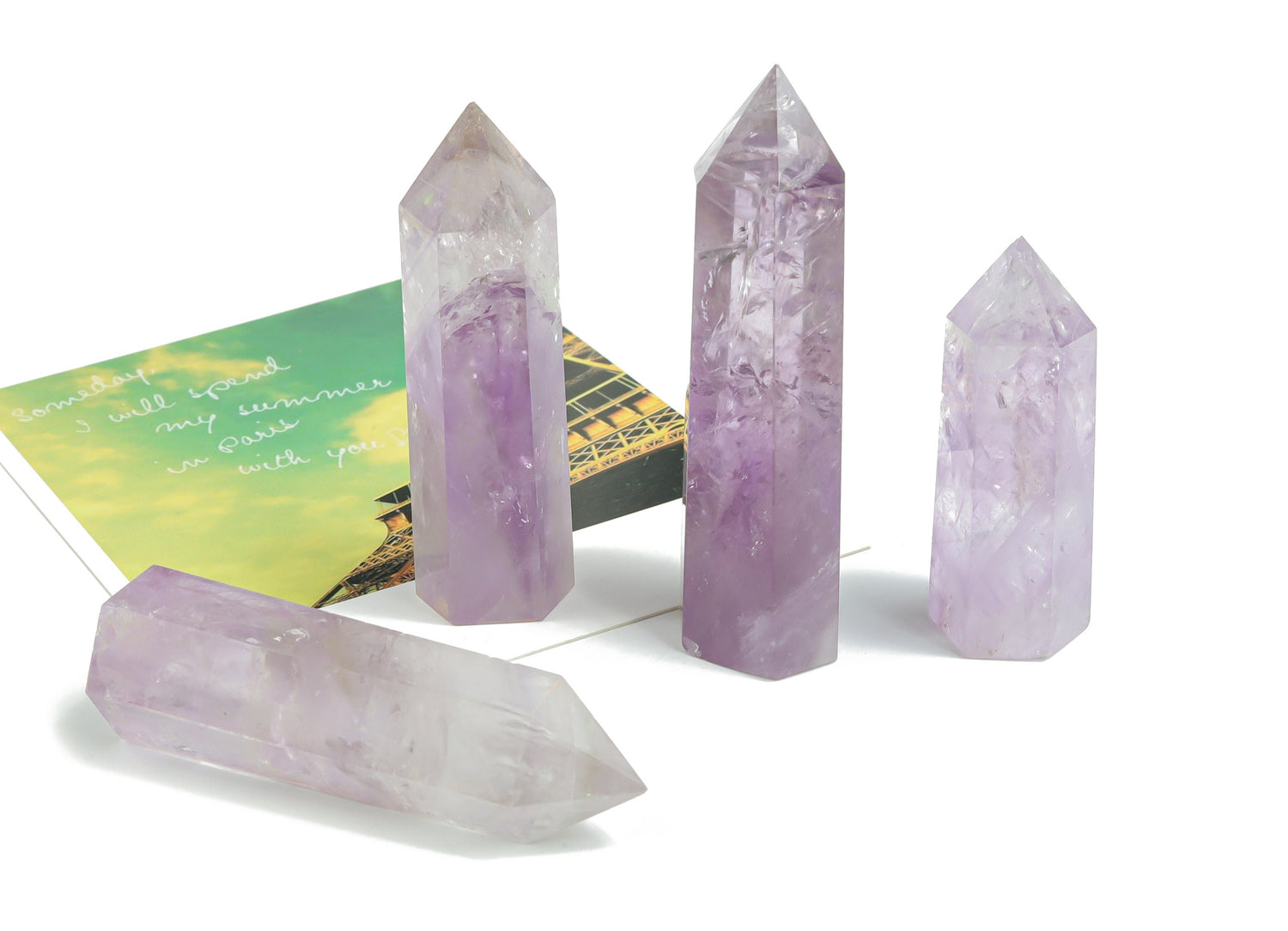 Amethyst Obelisk Tower Crystal - TW1062