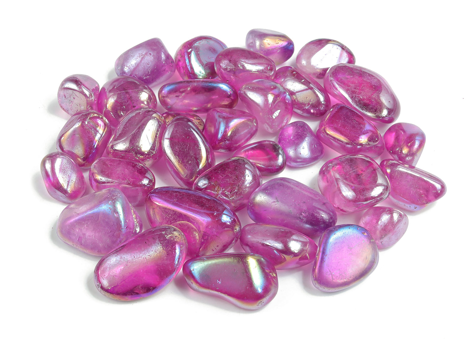 Purple Aura Quartz Tumbled - TU1165