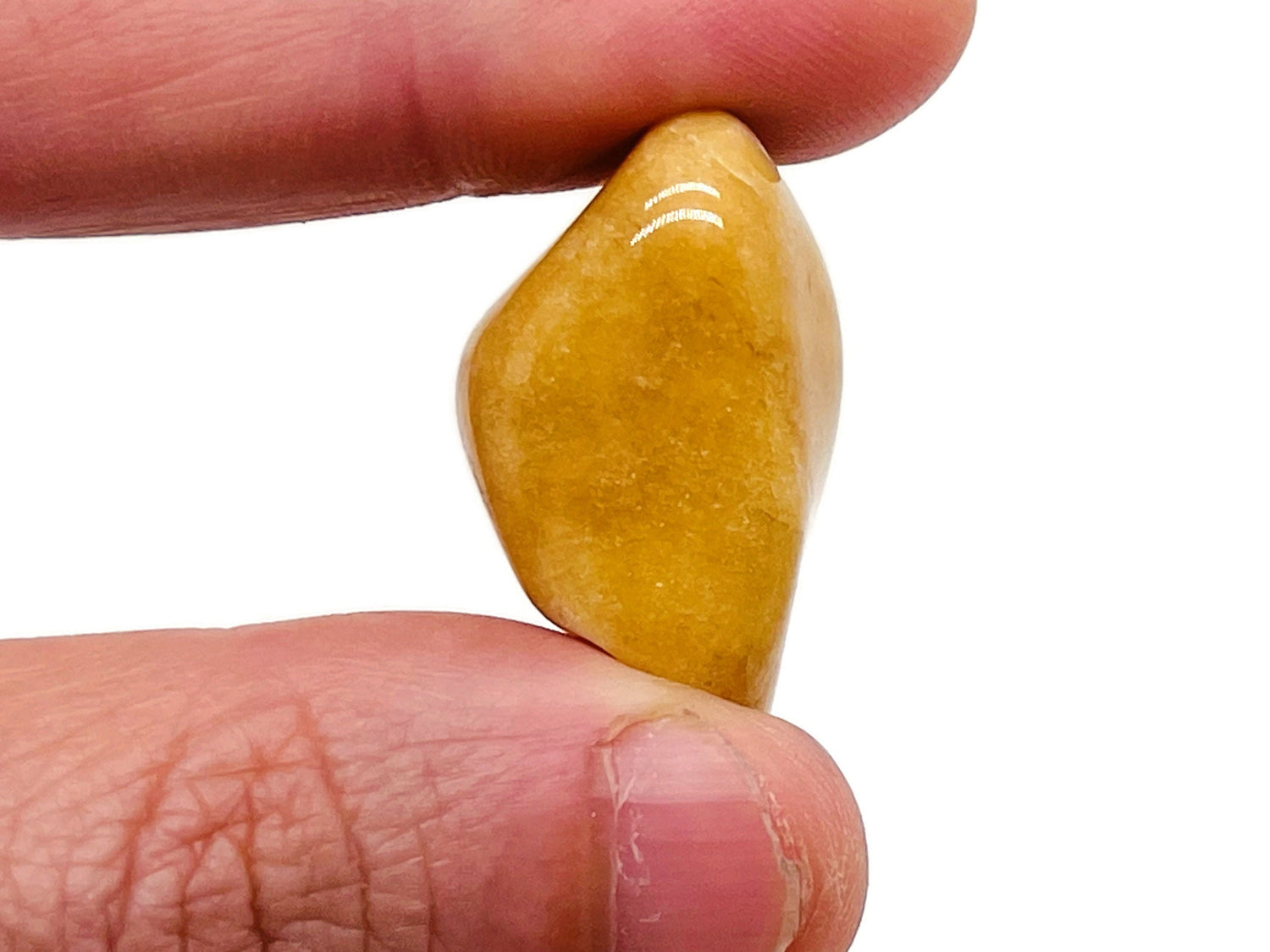 Yellow Jade Tumble Stone - TU1081