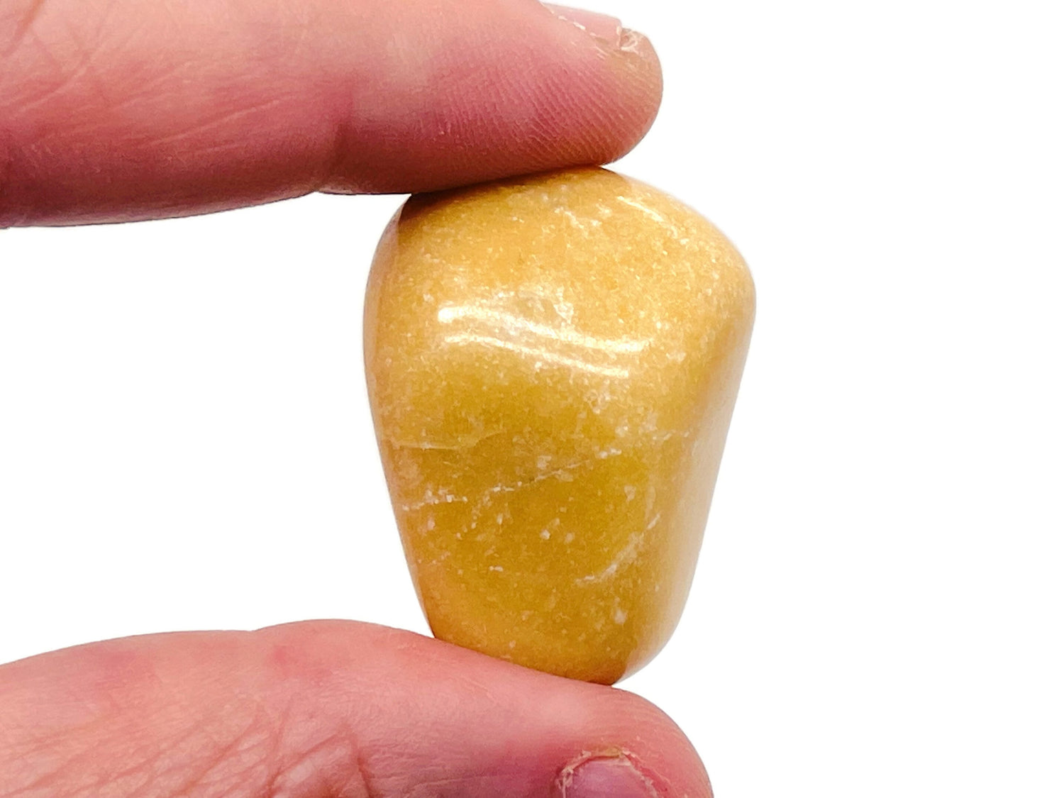 Pierre roulée d'aventurine jaune - TU1178