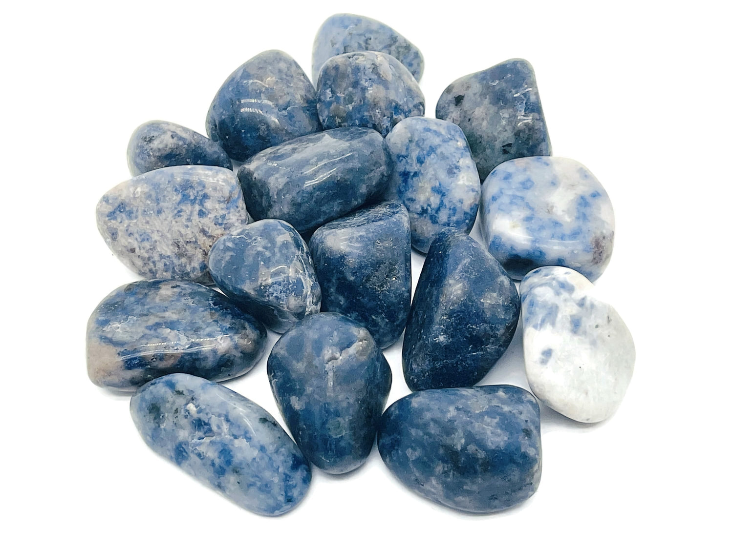 Blue Spot Jasper Tumbled Stone - TU1090