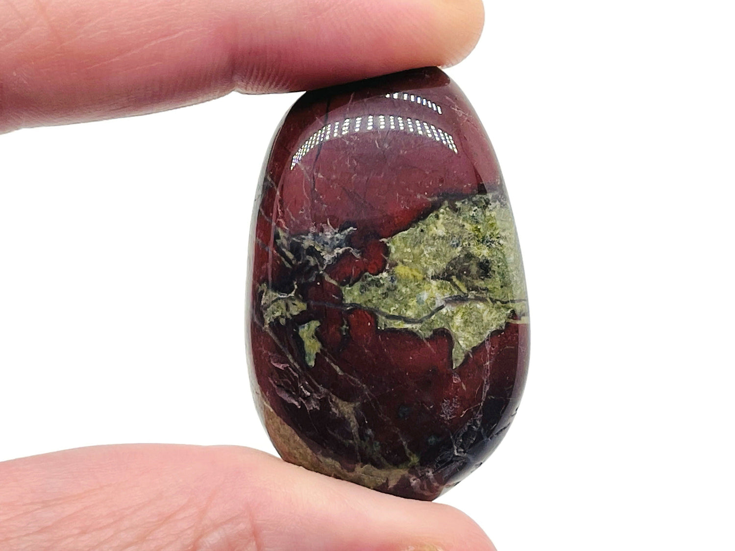 Dragon Blood Jasper Tumbled Stone - TU1125