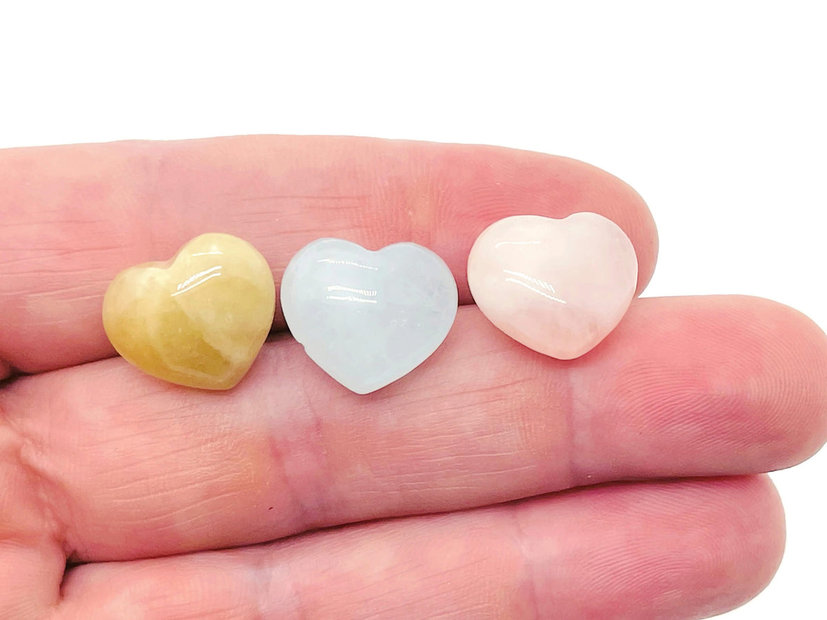 Aquamarine Morganite heart-shaped gemstone, 15x15x9mm, with soft pink and blue hues, from GemstoneGO.