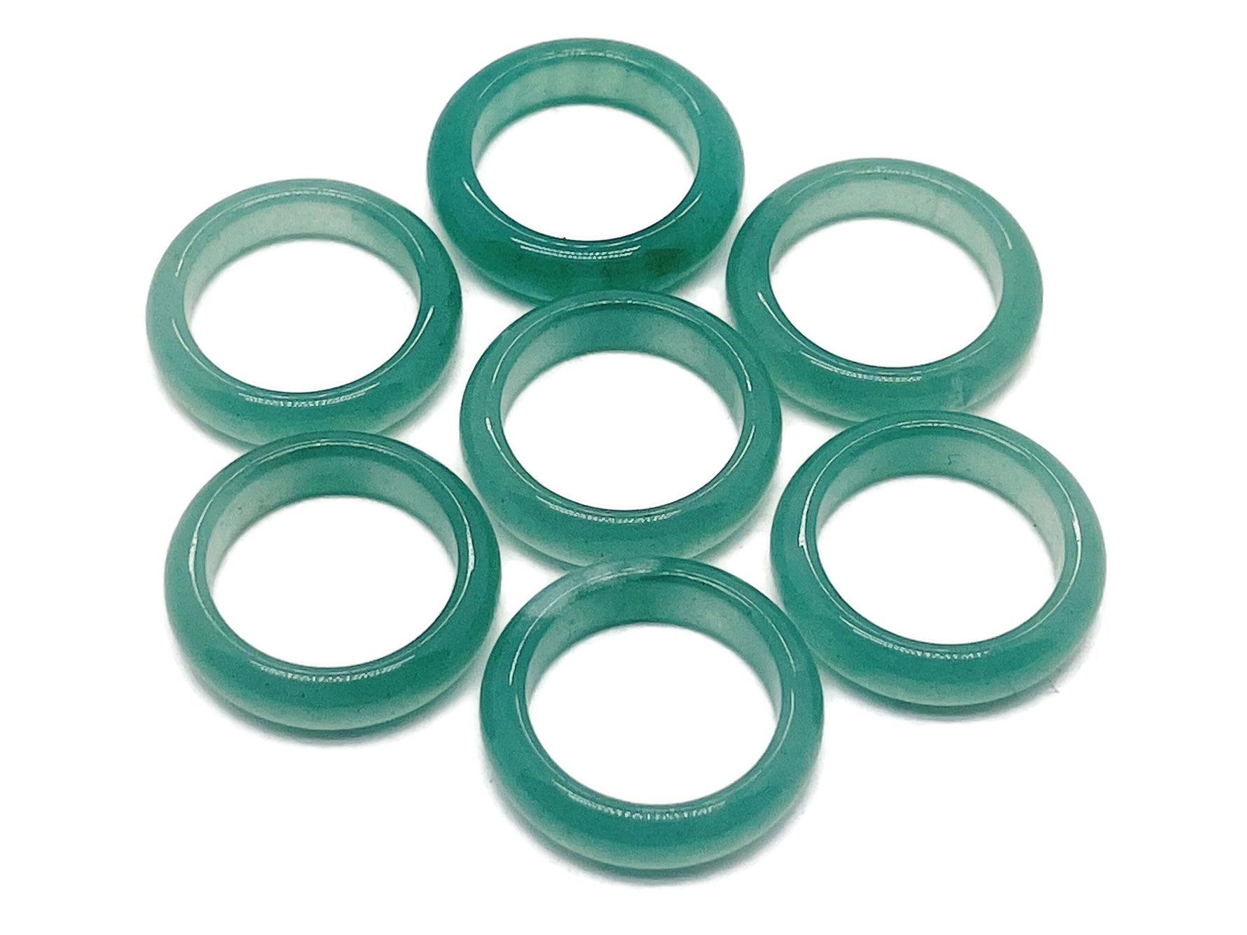 Aventurine crystal ring by GemstoneGO featuring a polished green aventurine gemstone set in a sleek metal band.