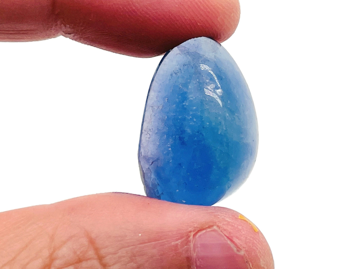 Blue Fluorite Tumbled Stone - TU1212