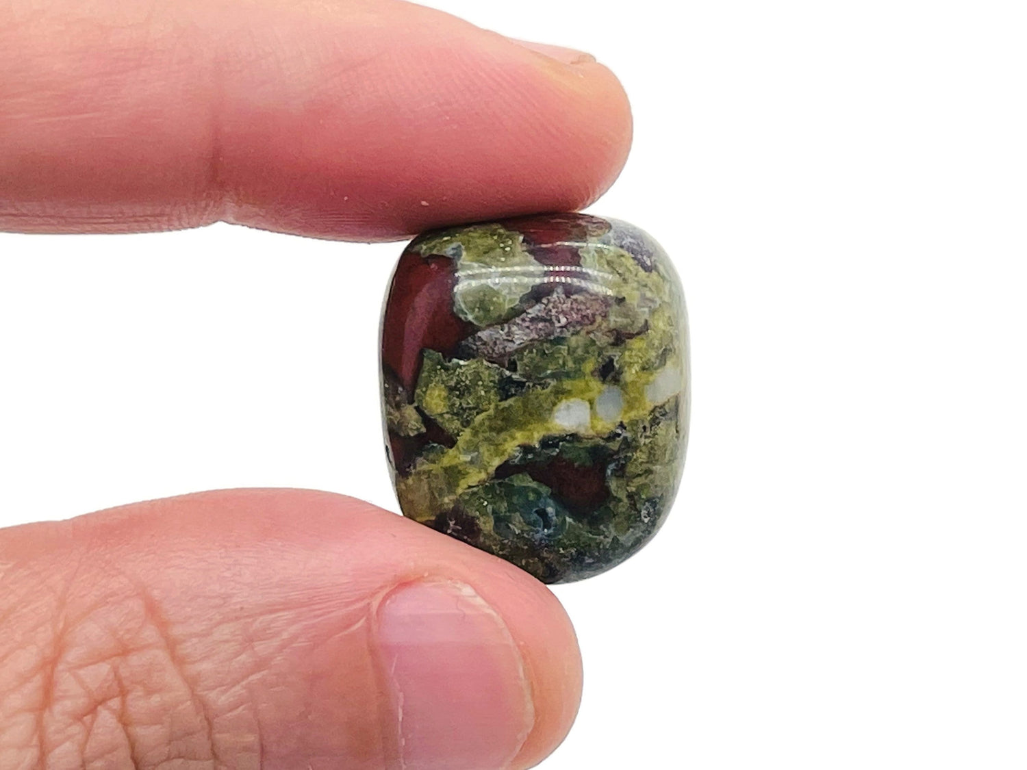 Dragon Blood Jasper Tumbled Stone - TU1187