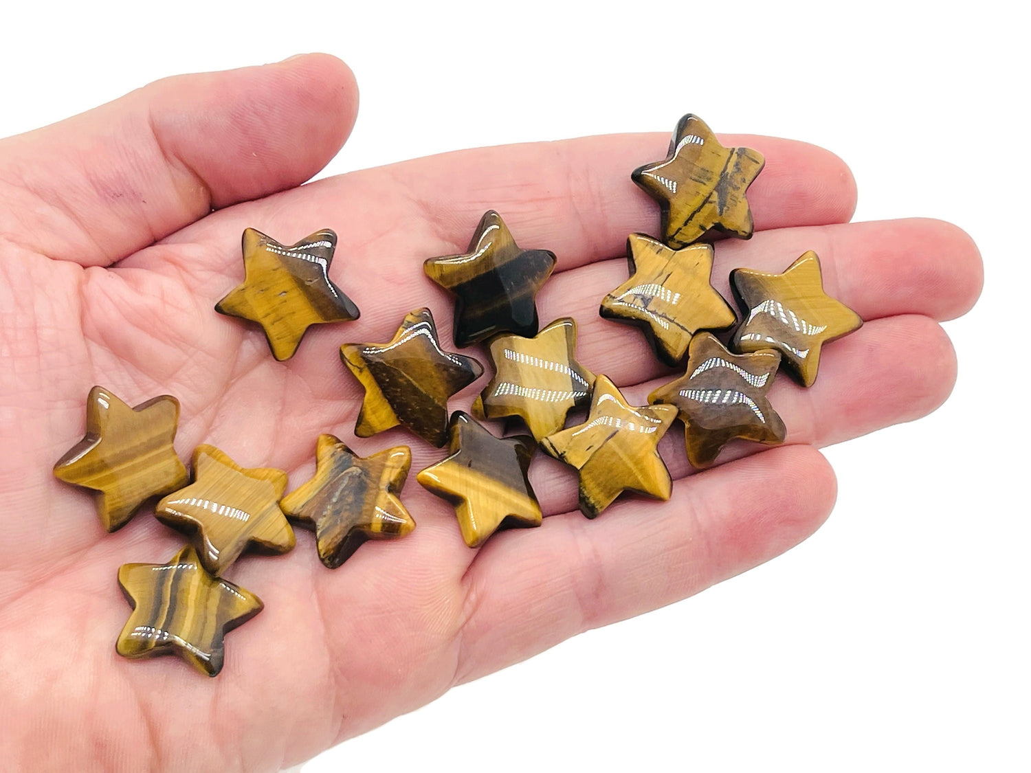 Tiger Eye Star Gemstone - 20mm - ST1003