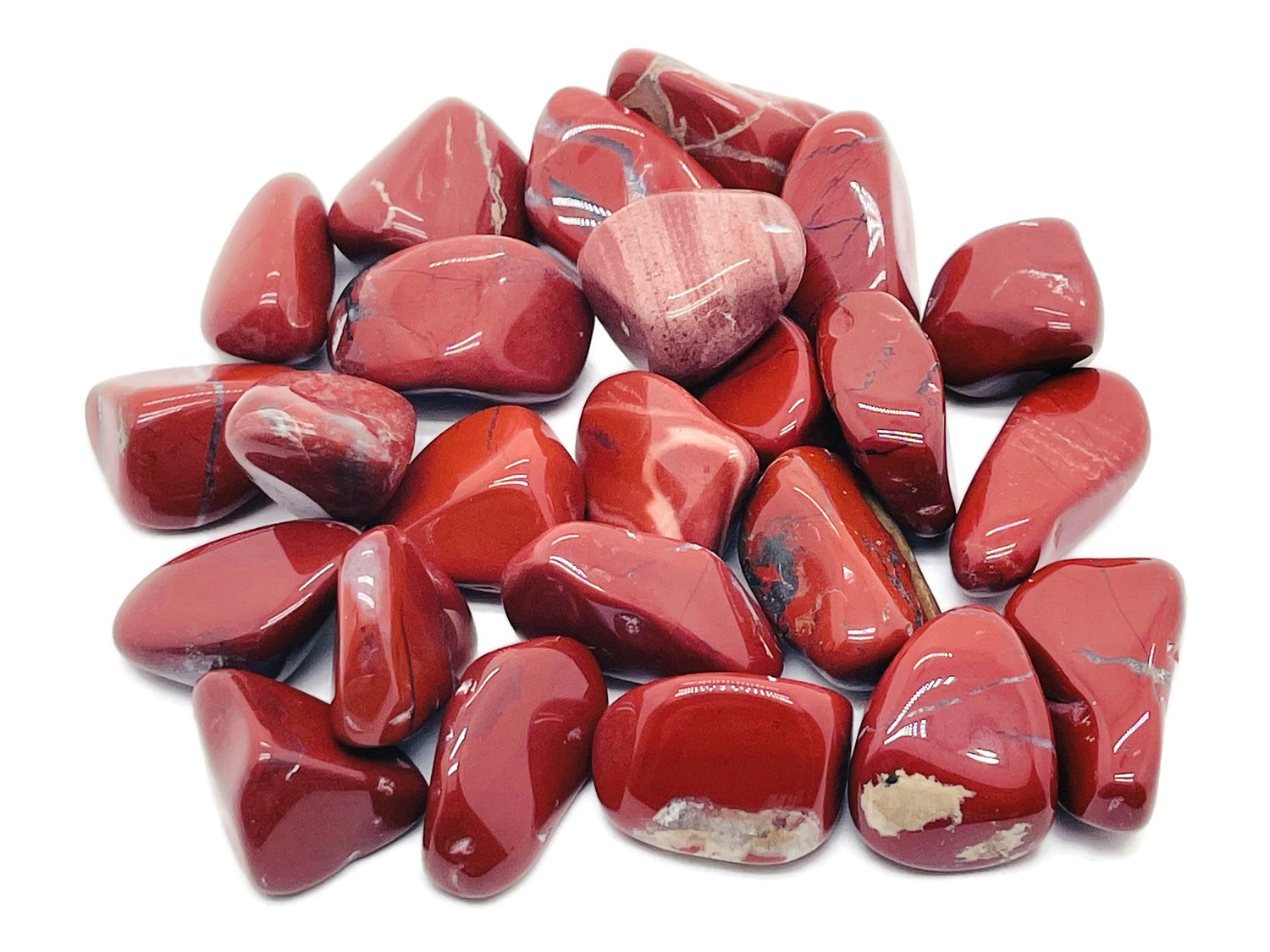 Red Jasper Tumbled Stone - TU1098
