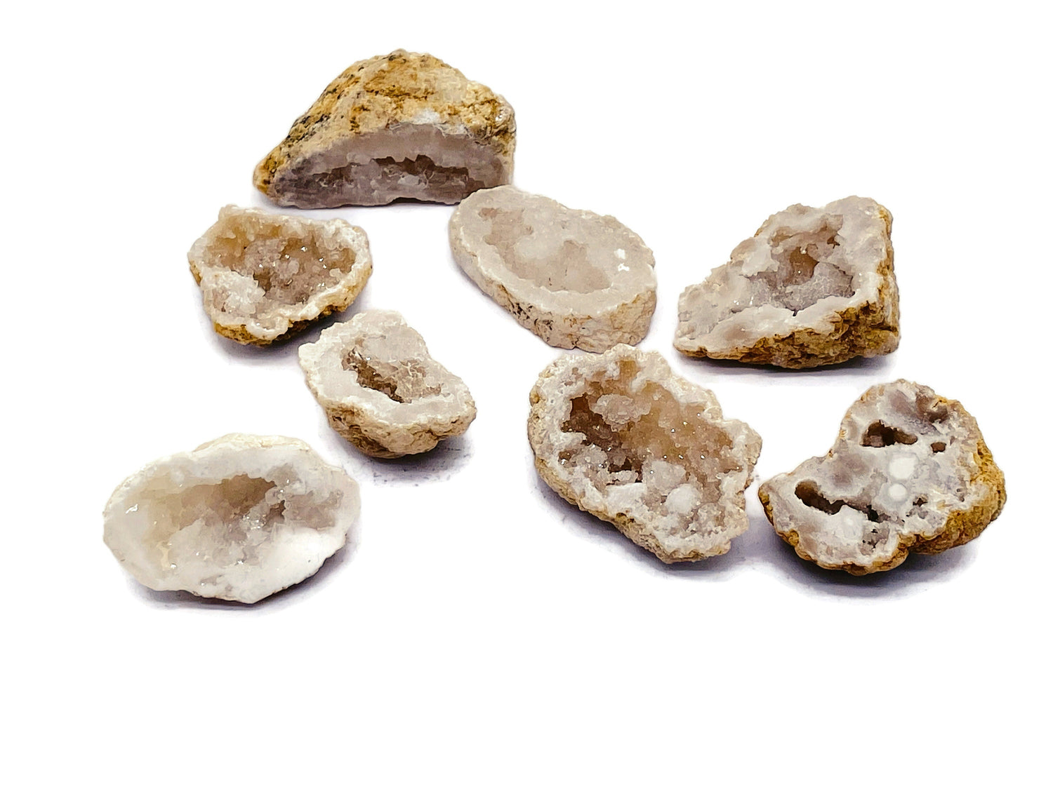 Oco Agate Geode Crystal - Raw Stone - RA1045