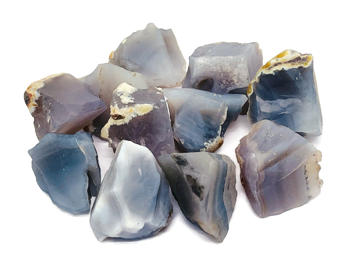 Raw Grey Agate Gemstone - RA1132