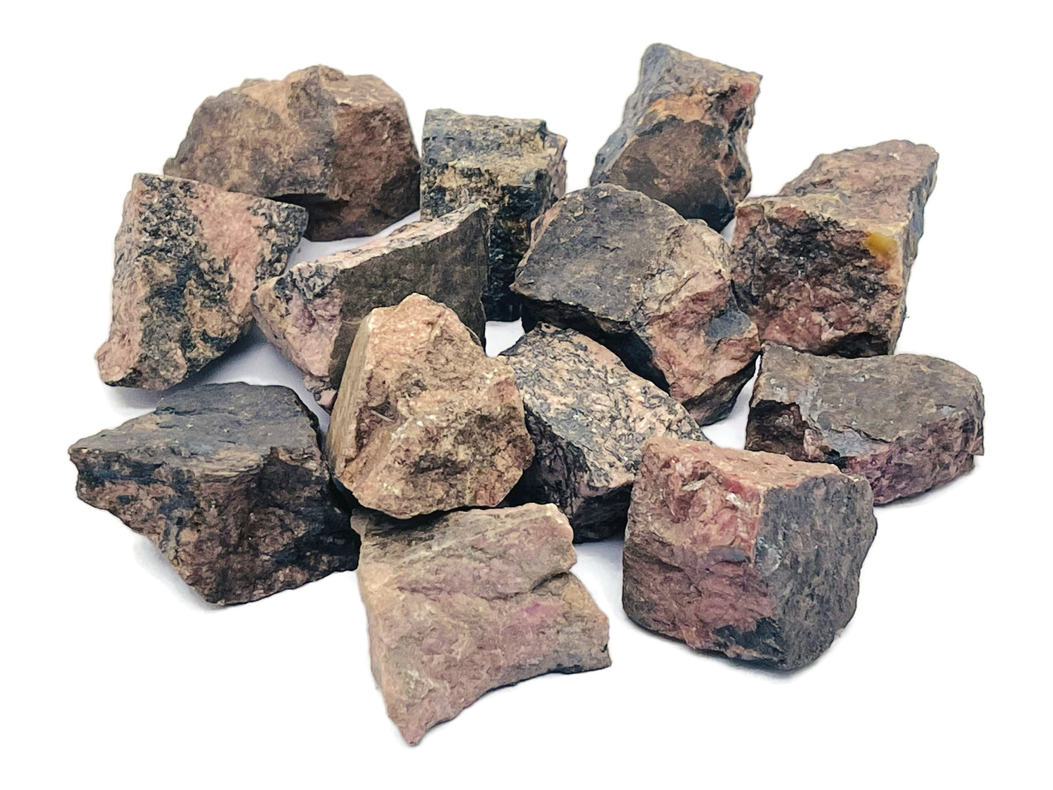 Raw Rhodonite Gemstone - RA1138