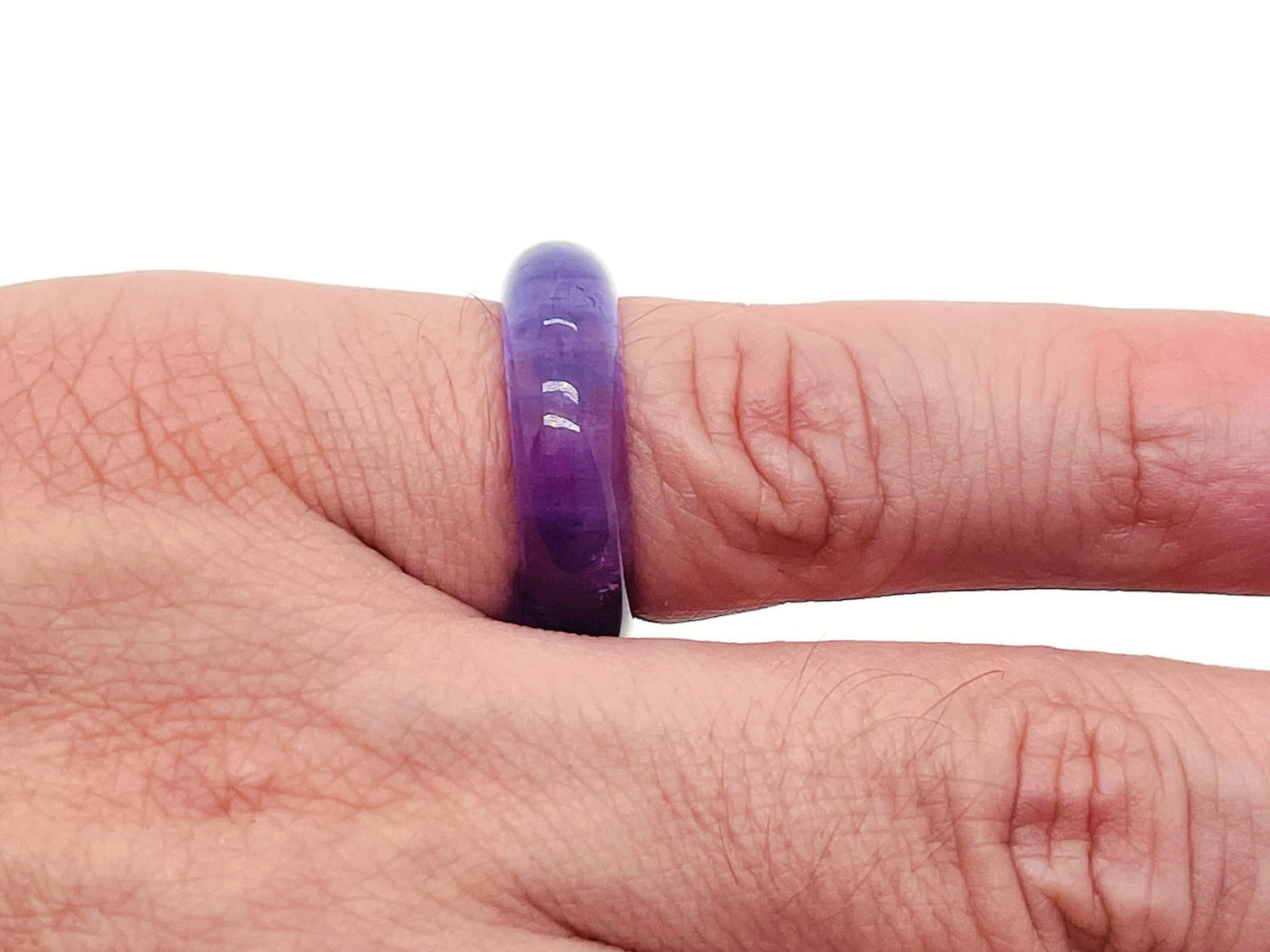 Amethyst Crystal Ring - Best Jewelry - RI1010