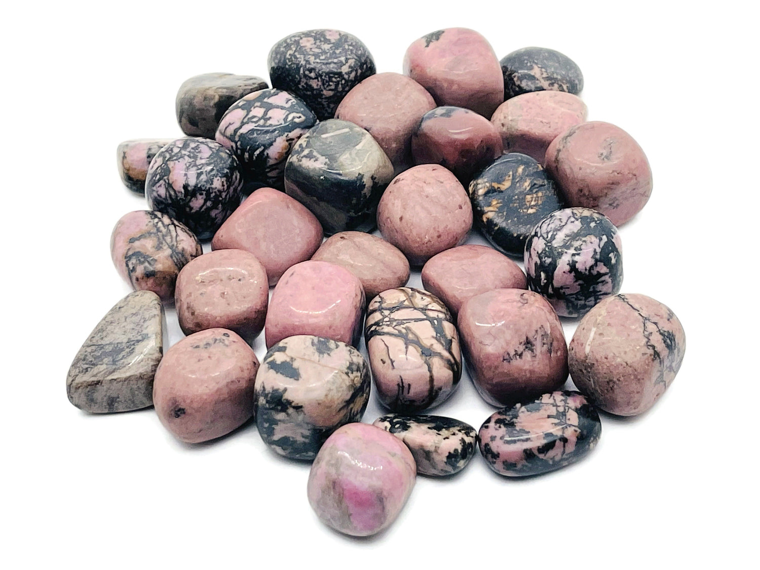 Rhodonite Tumbled Stone - TU1229