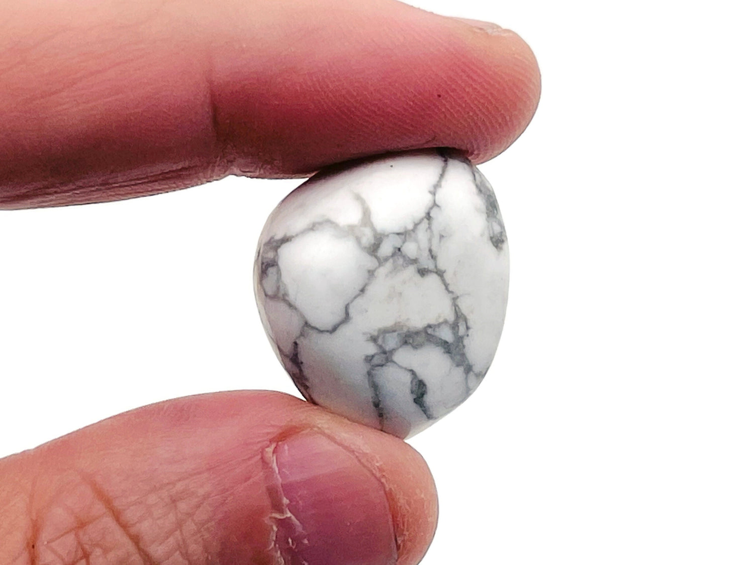 Howlite Tumbled Stone - TU1227