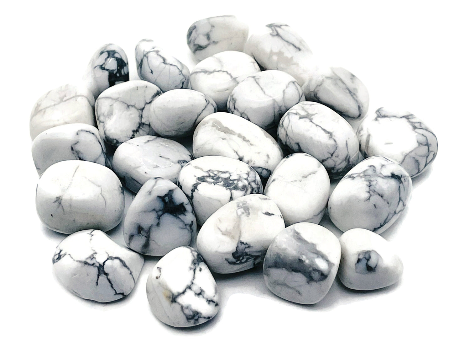 Howlite Tumbled Stone - TU1227