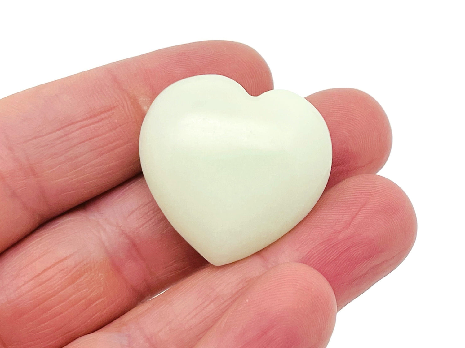 Luminous Heart Gemstone - 30mm - HE1204