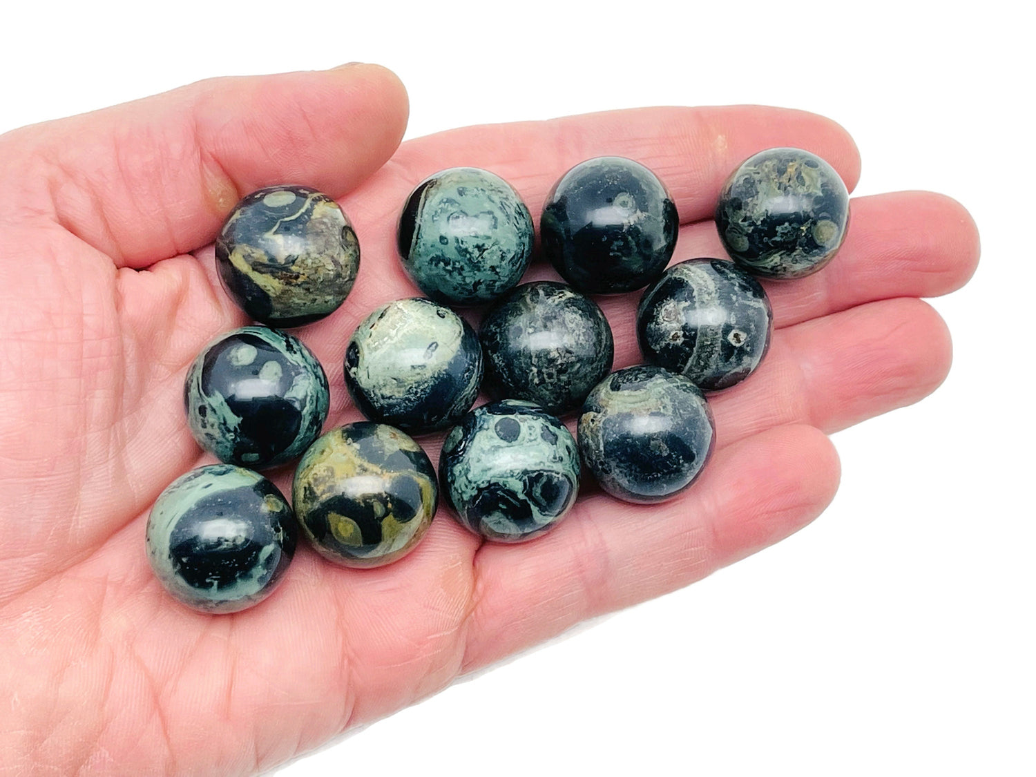 Kambaba Jasper Sphere Gemstone - Crystal Ball - 20mm - SP1014