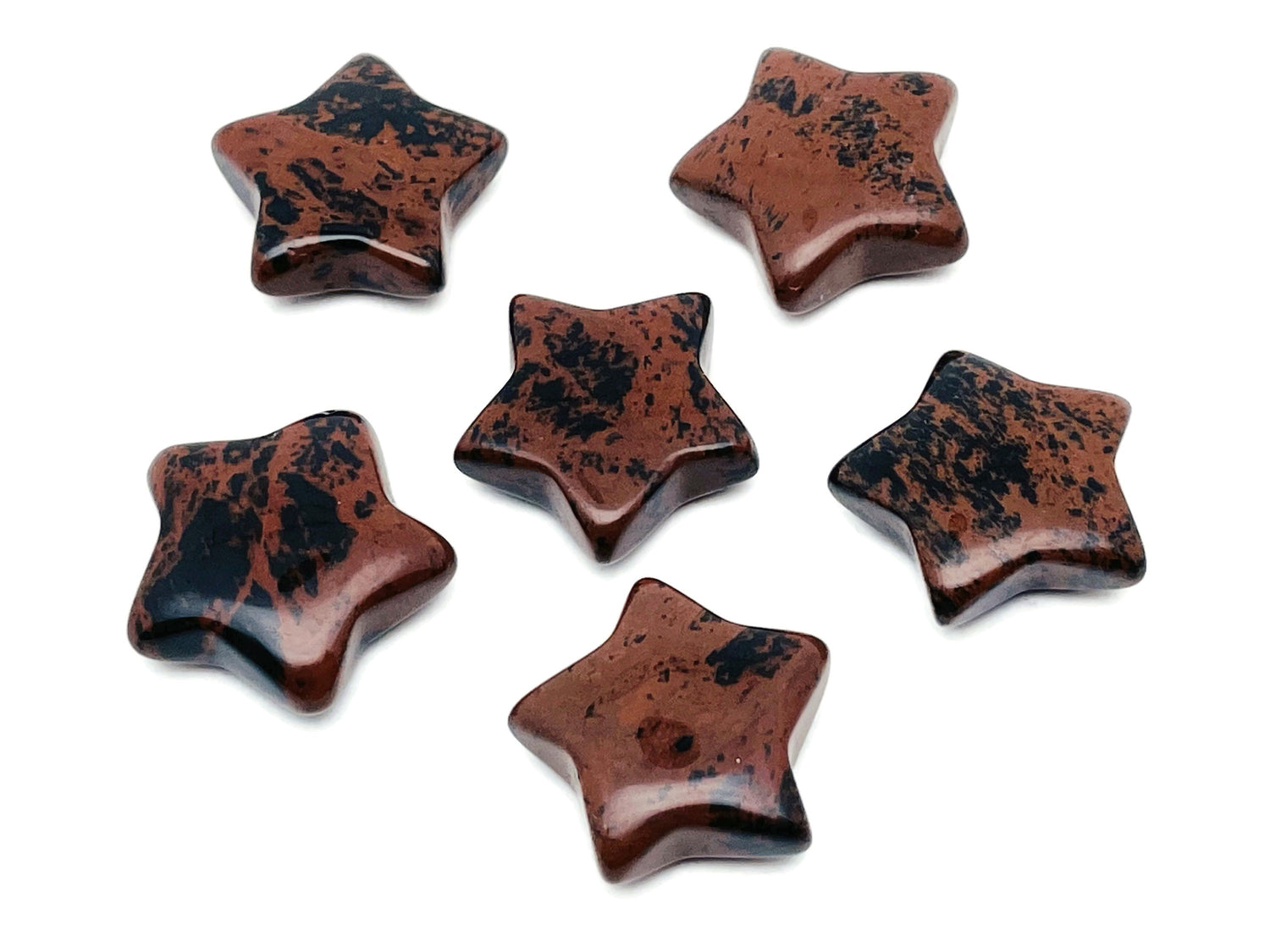 Mahogany Obsidian Star Gemstone - 30mm - ST1064